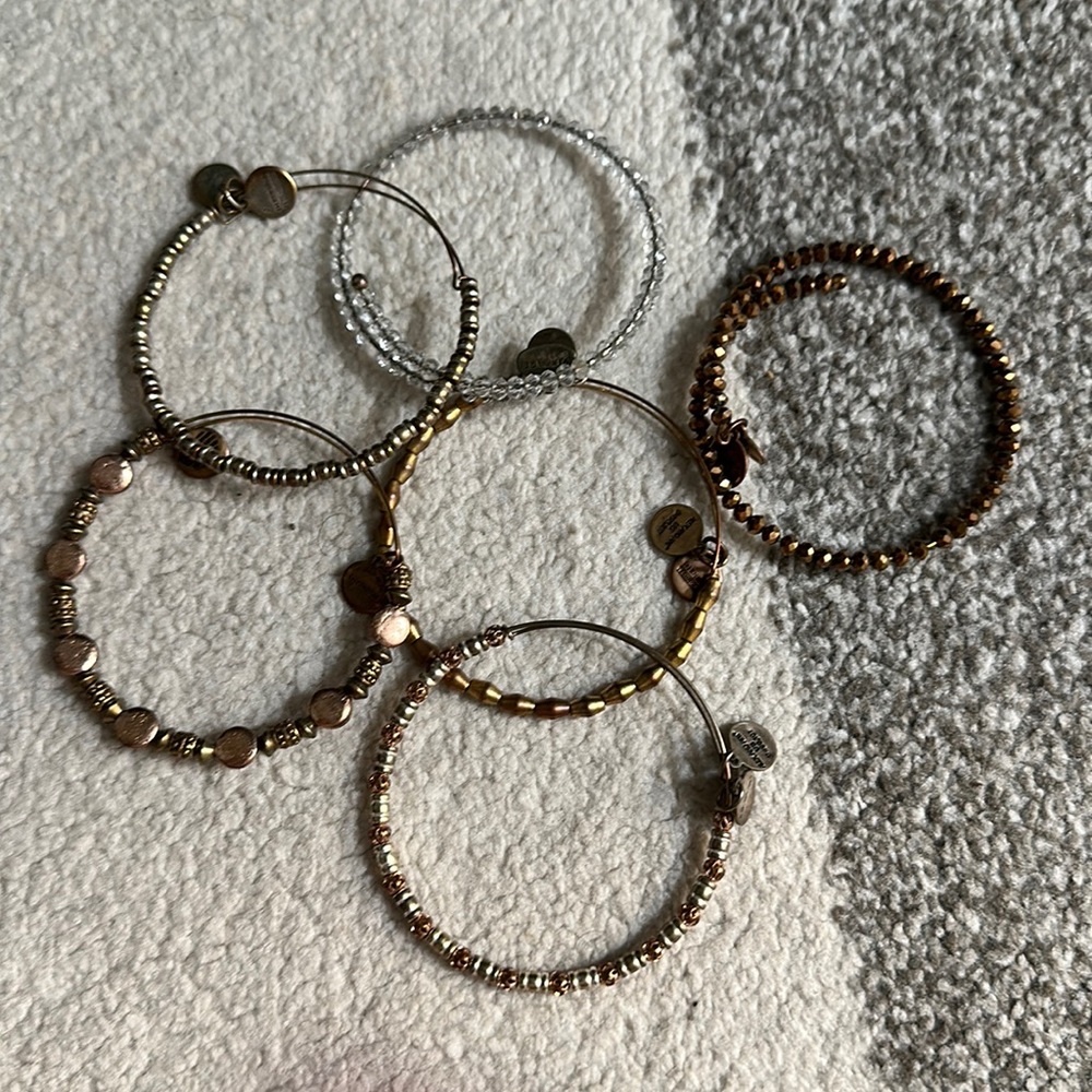 Alex and Ani Bundle 6 bracelets